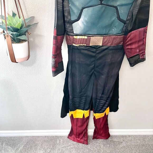 NWT Disney Star Wars Boba Fett Adult Halloween Costume Size S - Picture 12 of 12
